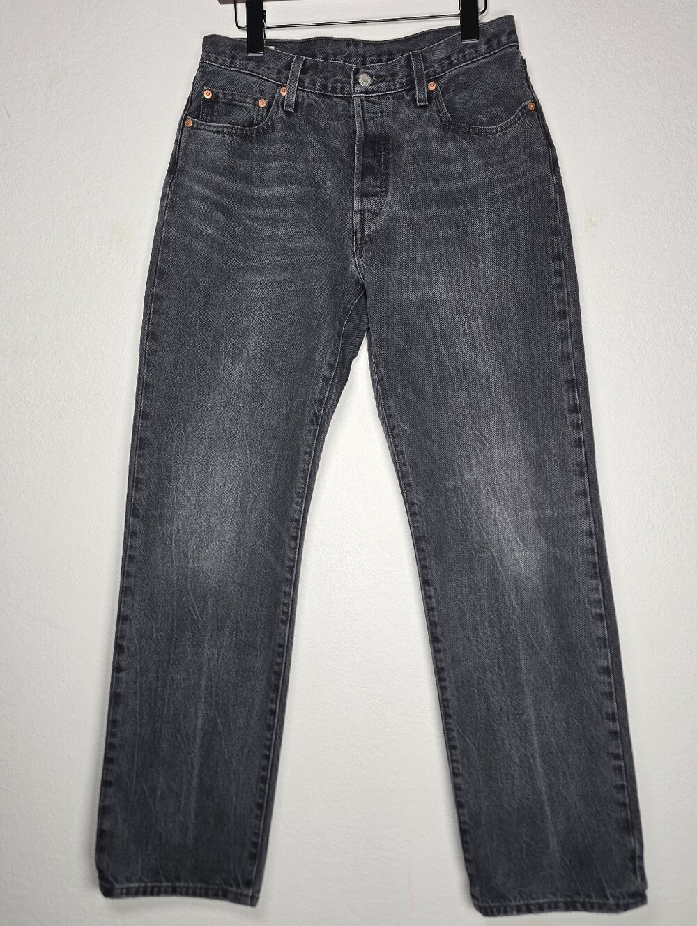 Levi's Premium 501 '90s Grey Straight Jeans 28